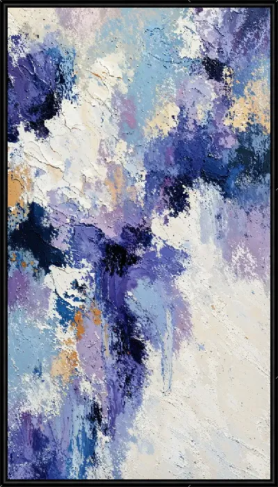 Картина Фиолетовая абстракция №40