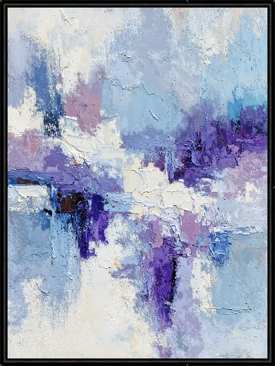 Картина Фиолетовая абстракция №42