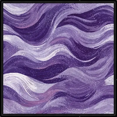 Картина Фиолетовая абстракция №44