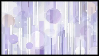 Картина Фиолетовая абстракция №46