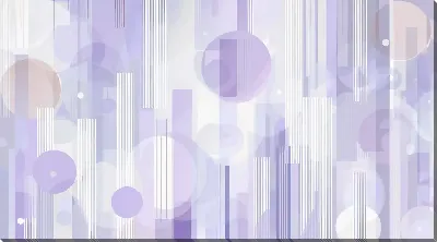 Постер Фиолетовая абстракция №46