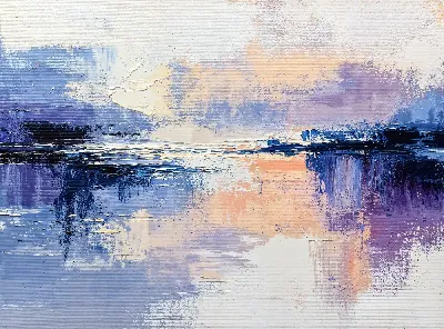 Плакат Фиолетовая абстракция №47