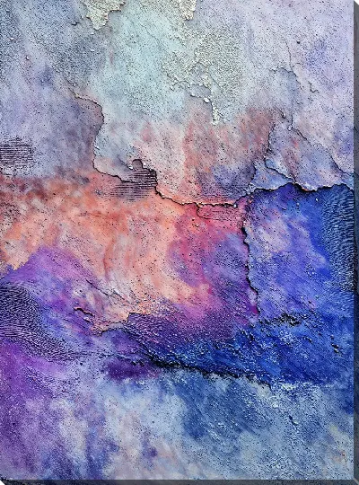 Постер Фиолетовая абстракция №48