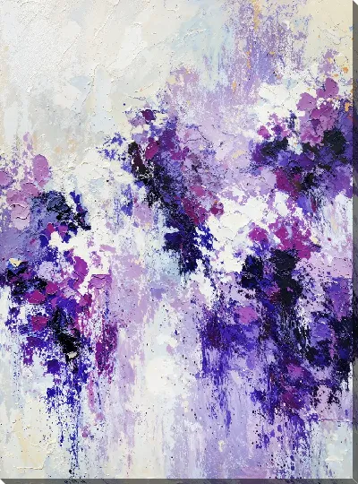 Постер Фиолетовая абстракция №49