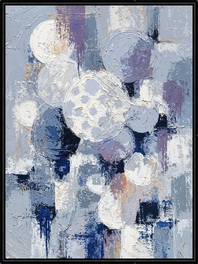 Картина Фиолетовая абстракция №51