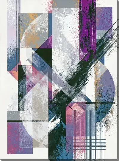 Постер Фиолетовая абстракция №55