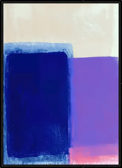 Картина Фиолетовая абстракция №57