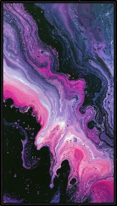 Картина Фиолетовая абстракция №59