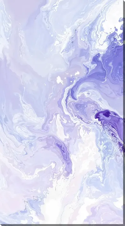 Картина маслом Фиолетовая абстракция №61