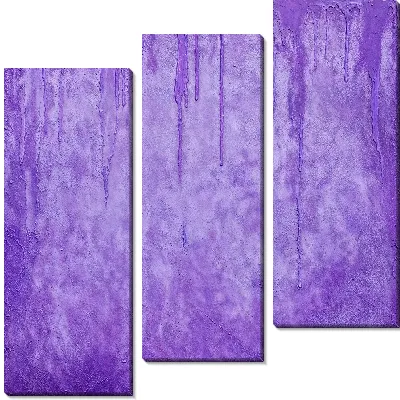 Модульная картина Фиолетовая абстракция №62