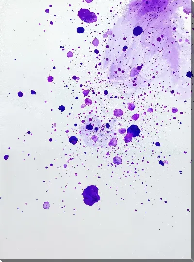 Постер Фиолетовая абстракция №63