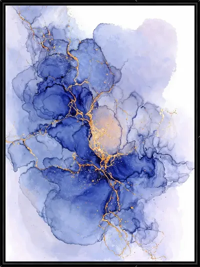 Картина Фиолетовая абстракция №64