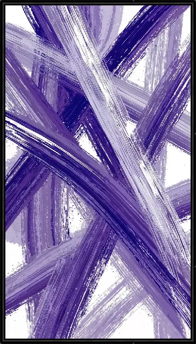 Картина Фиолетовая абстракция №70