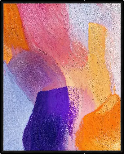 Картина Фиолетовая абстракция №71