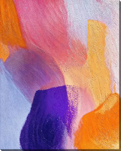 Картина маслом Фиолетовая абстракция №71