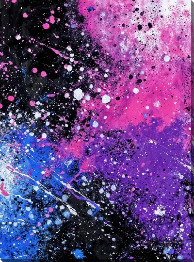 Постер Фиолетовая абстракция №73