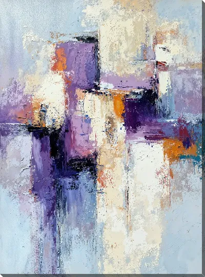 Постер Фиолетовая абстракция №76