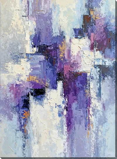 Постер Фиолетовая абстракция №77