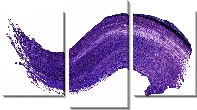 Модульная картина Фиолетовая абстракция №79