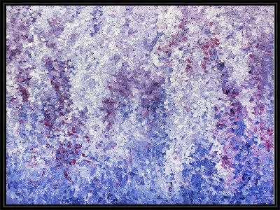 Картина Фиолетовая абстракция №81