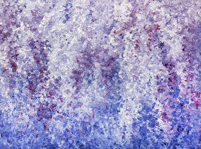 Плакат Фиолетовая абстракция №81