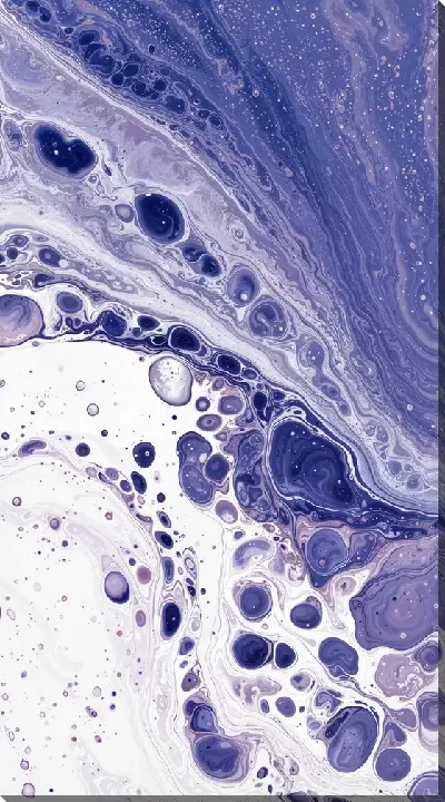 Постер Фиолетовая абстракция №83