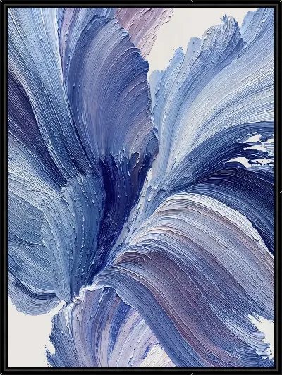 Картина Фиолетовая абстракция №86