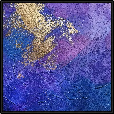 Картина Фиолетовая абстракция №87