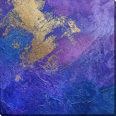 Постер Фиолетовая абстракция №87