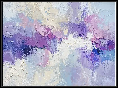 Картина Фиолетовая абстракция №91