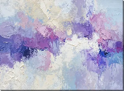 Постер Фиолетовая абстракция №91