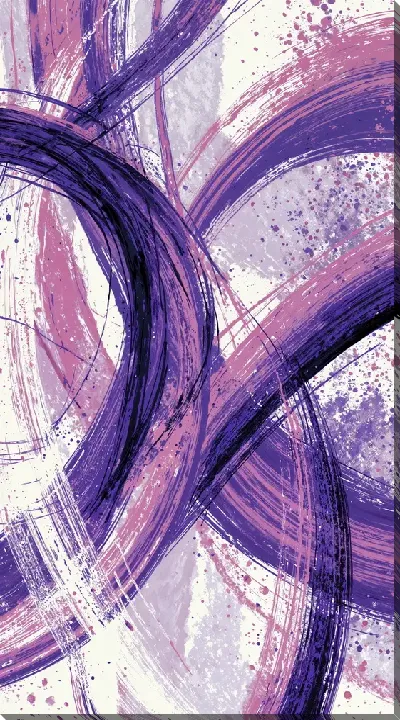 Постер Фиолетовая абстракция №92
