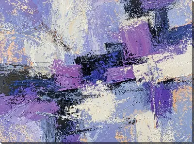 Постер Фиолетовая абстракция №94