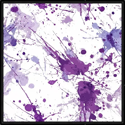 Картина Фиолетовая абстракция №96