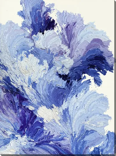 Постер Фиолетовая абстракция №98