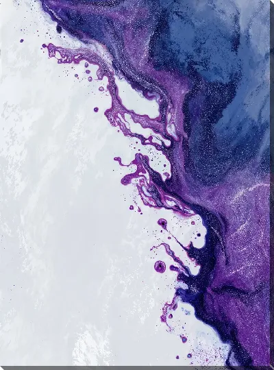 Постер Фиолетовая абстракция №101