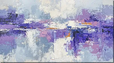 Постер Фиолетовая абстракция №105