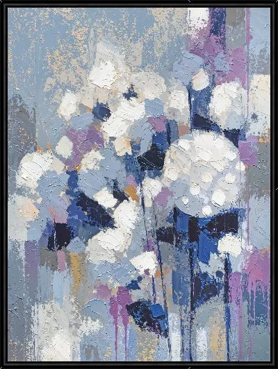 Картина Фиолетовая абстракция №109