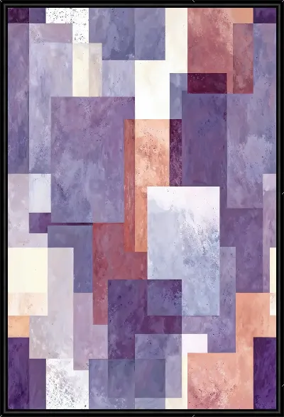 Картина Фиолетовая абстракция №110