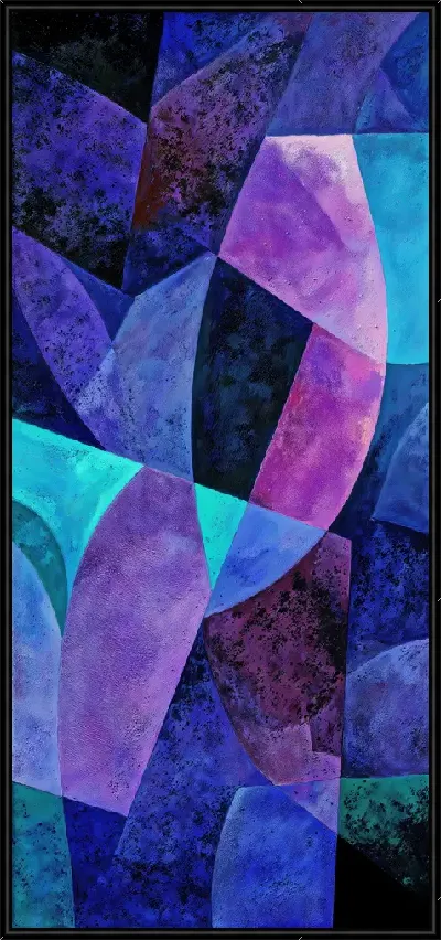 Картина Фиолетовая абстракция №112