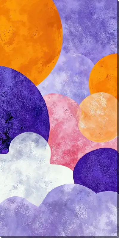 Постер Фиолетовая абстракция №113