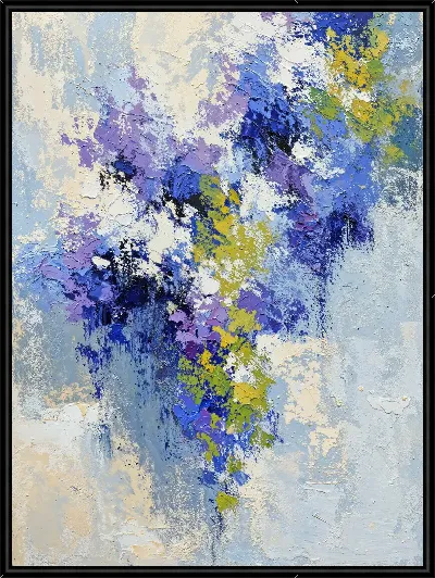 Картина Фиолетовая абстракция №117