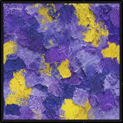 Картина Фиолетовая абстракция №124