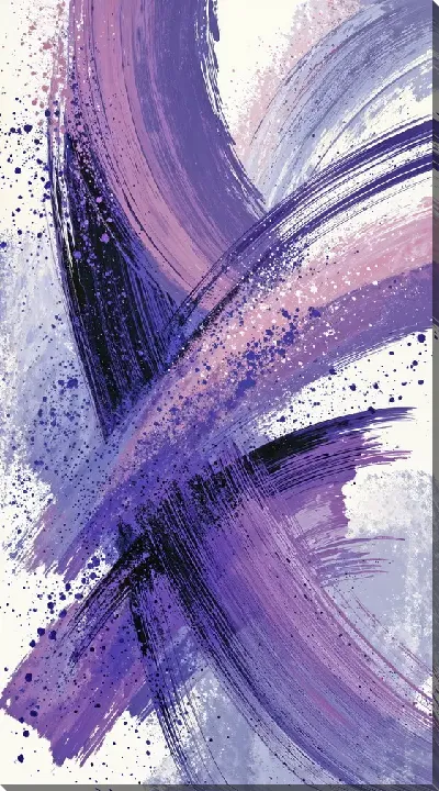 Постер Фиолетовая абстракция №126