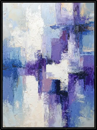 Картина Фиолетовая абстракция №131