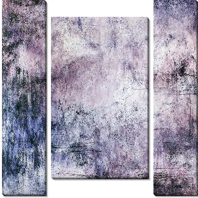 Модульная картина Фиолетовая абстракция №132