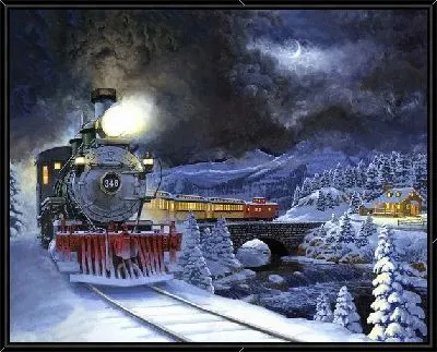 Картина Поезд (Train) №2