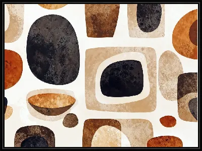 Коричневая абстракция №1