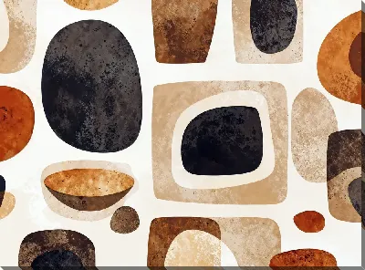 Коричневая абстракция №1