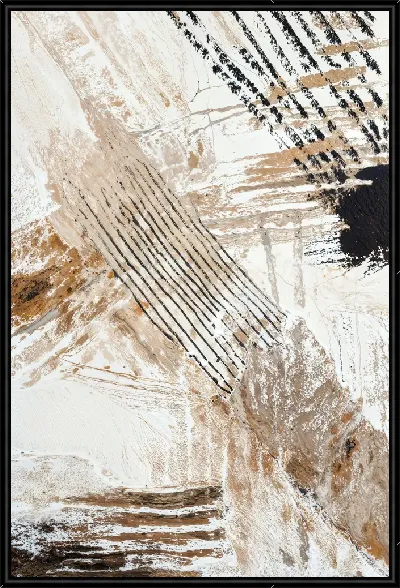 Картина Коричневая абстракция №3